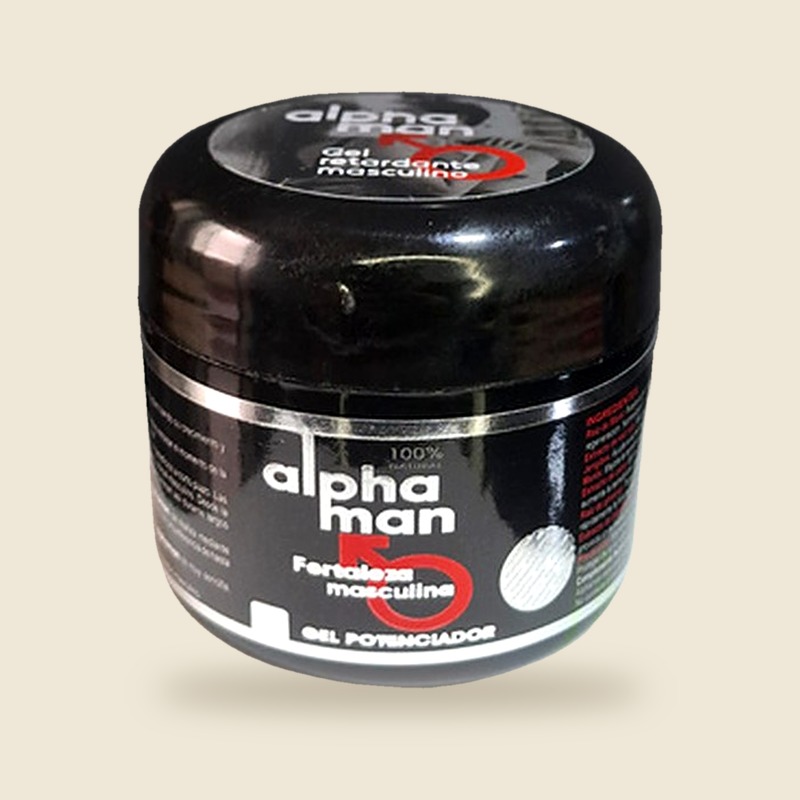 Gel Alphaman (pote) – foto del catálogo del proveedor