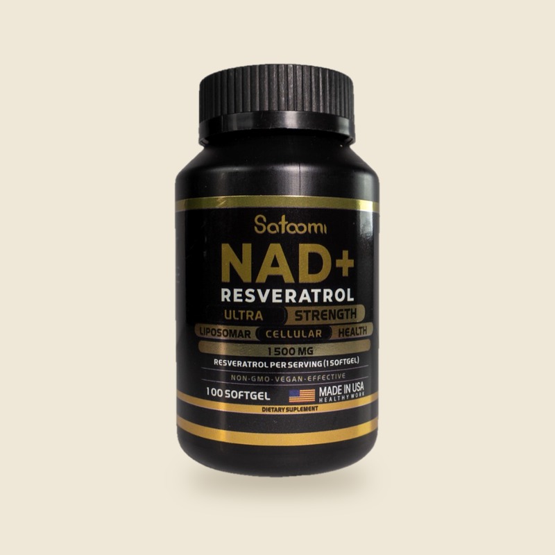 NAD+ Resveratrol Satoomi – foto del catálogo del proveedor