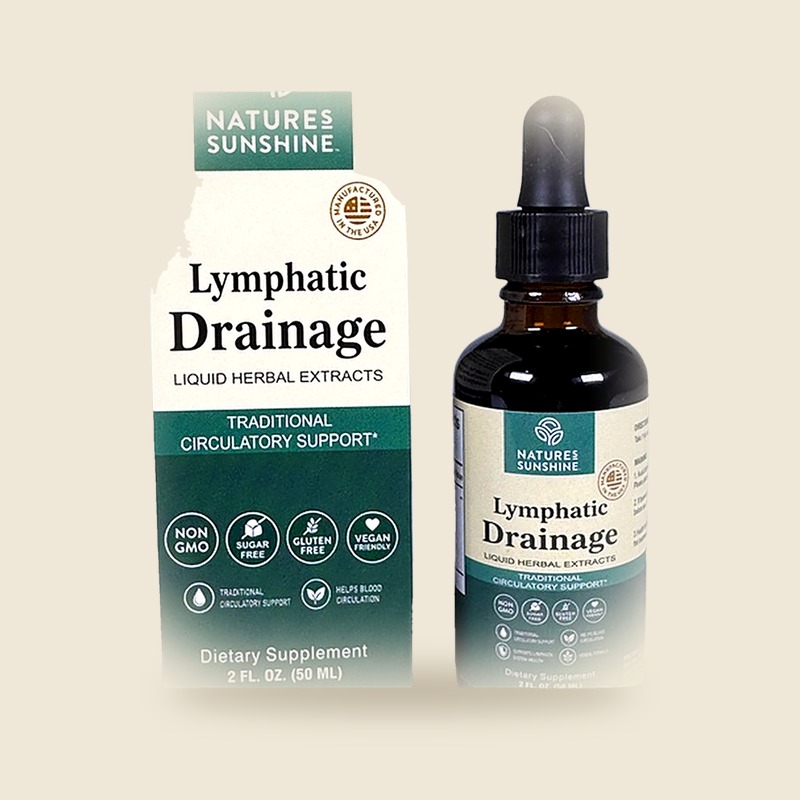 Nature's Sunshine – Drenaje linfático – foto del catálogo del proveedor