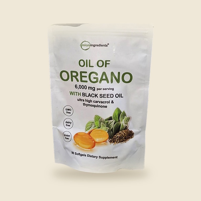 Oil of Oregano – foto del catálogo del proveedor